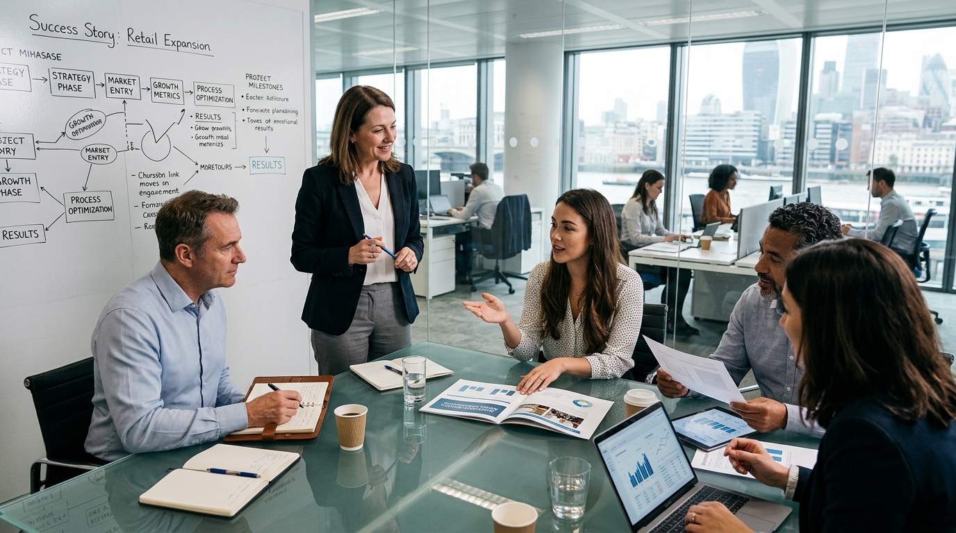 Exemples concrets de réussites grâce au conseil en entreprise